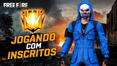 Free Fire Ao Vivo X Ao Vivo V Inscritos Sala Personalizada