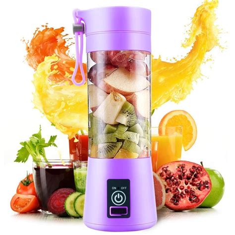 Electric Plastic Portable Usb Juicer 4 Blade For Home At Rs 185 Piece