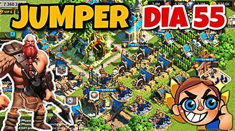 JUMPER SERIE DIA 55 AVANZANDO CON EVENTOS RISE OF KINGDOMS YouTube