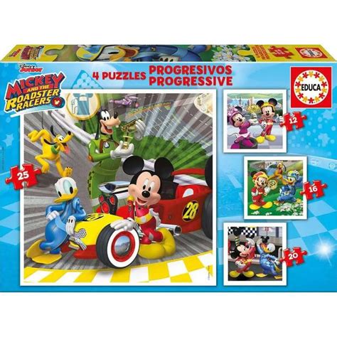 Comprar Educa Multi Puzzle Progresivo Piezas Mickey Y Los