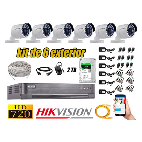 Ripley Kit C Mara Seguridad Hikvision Ri F H