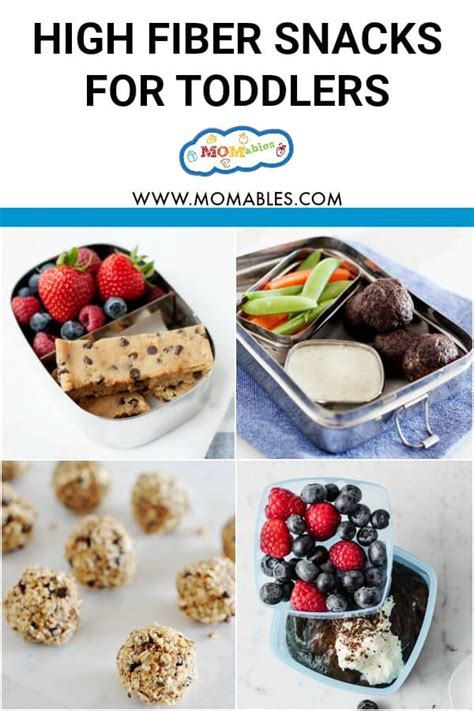 High fiber snacks_PIN4 - MOMables® - Mealtime Solutions for Busy Parents!