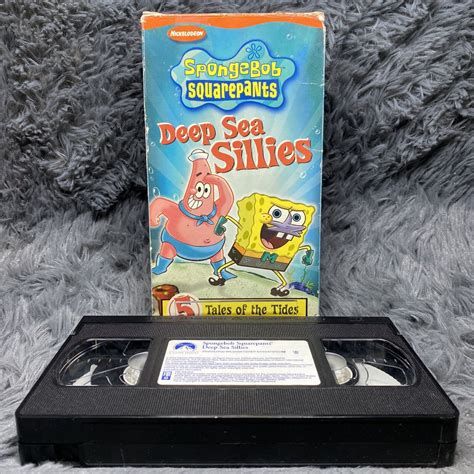 Deep Sea Sillies Spongebob Squarepants Vhs Tape Nickelodeon