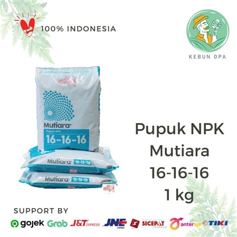 Jual Pupuk Meroke Npk Mutiara Kemasan Pabrik Kg Shopee