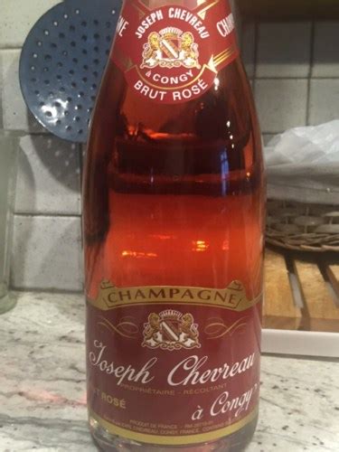 Joseph Chevreau Brut Rosé Champagne Vivino Australia