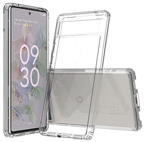 Clear Case For Google Pixel A Aquaflex Semi Flexible Tpu Shock