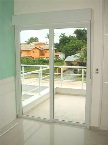 Porta Pvc 2 Folhas Correr E Persiana Integrada 230x120 Parcelamento