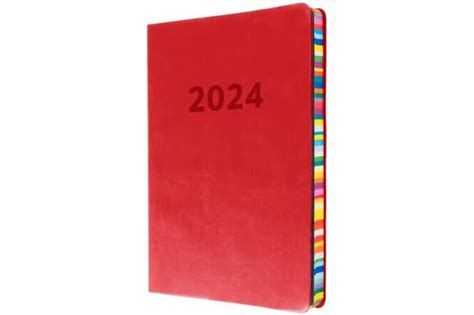 Collins Edge Rainbow 2024 Diary A5 Week To View Planner Lifestyle