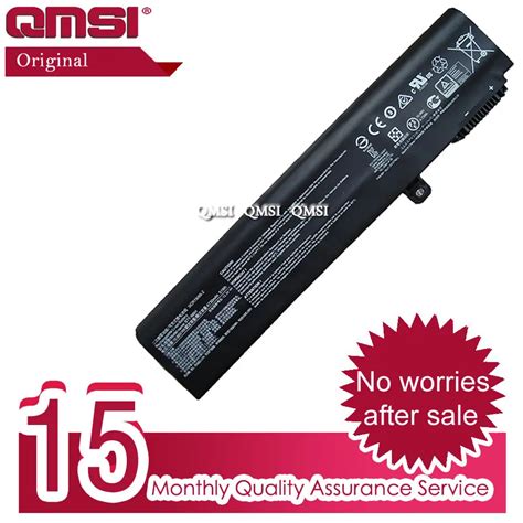 QMSI 10 86v 51wh 4730mah Original BTY M6H Battery Apply To MSI GL62M