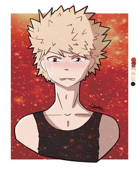 Bakugo sad by samakel on Newgrounds