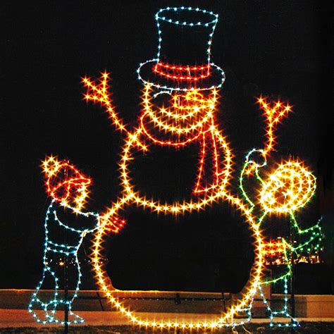 Children Building Snowman (A) 15'X15'