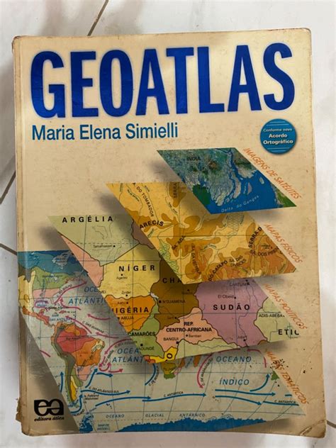 Geoatlas Maria Elena Simielli Livro Editora ática Usado 93482567