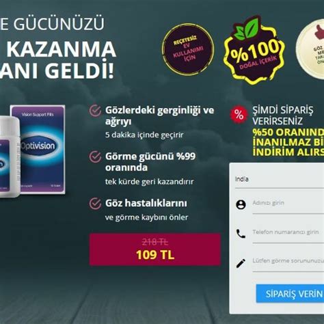 Stream Optivision hap kapsül tablet Fiyat yorumlar forum