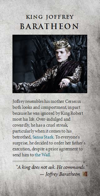 Joffrey Baratheon House Lannister Photo 33274647 Fanpop