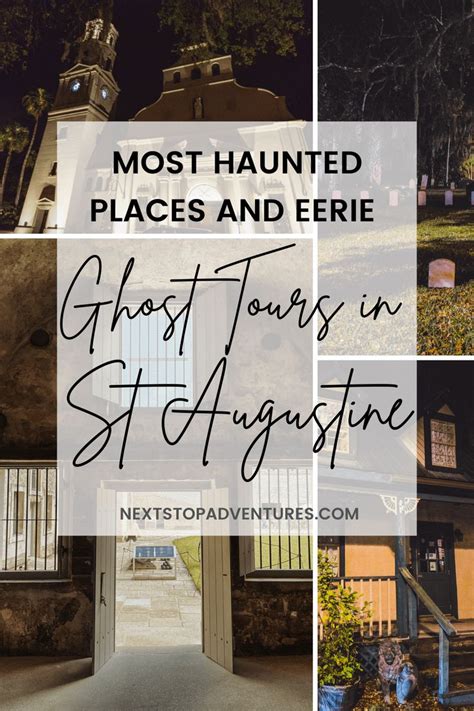 Most Haunted Places And Eerie Ghost Tours In St Augustine In