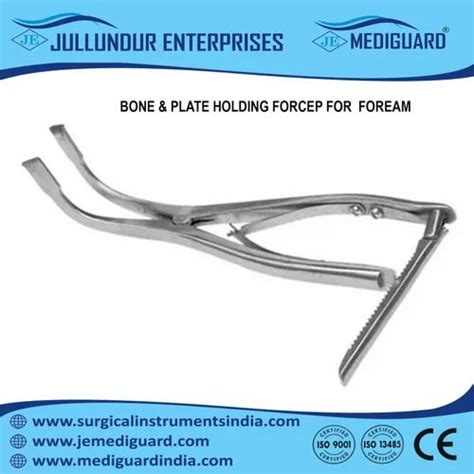 Mediguard Stainlesssteel Bone Holding And Plate Holding Forceps For