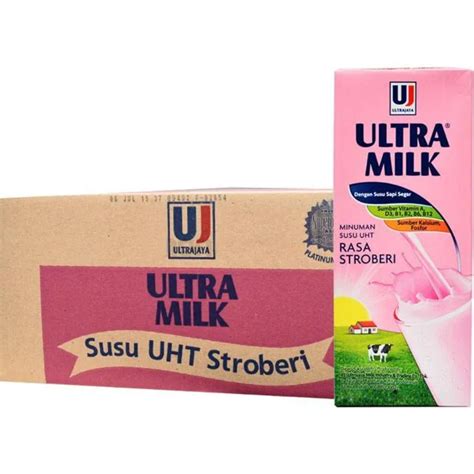 Jual Ultra Milk Susu Uht 200ml 1 Dus Shopee Indonesia