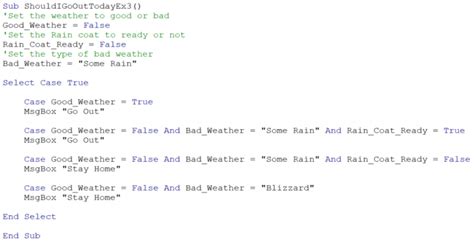 Vba If Statements With Multiple Conditions Vba And Vb Net Tutorials