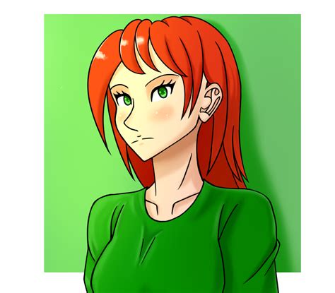 Red Hair Anime Girl By Massaas On Deviantart