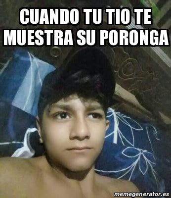 Meme Personalizado Cuando Tu Tio Te Muestra Su Poronga 31422792