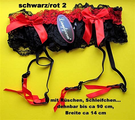 Strapsgürtel aus Spitze sehr SEXY Strapshalter String Farben Rüschen S