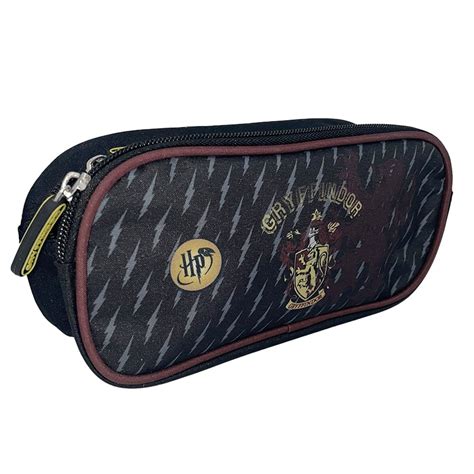 Trousse Rectangulaire HARRY POTTER Gryffondor Gold 2 Compartiments