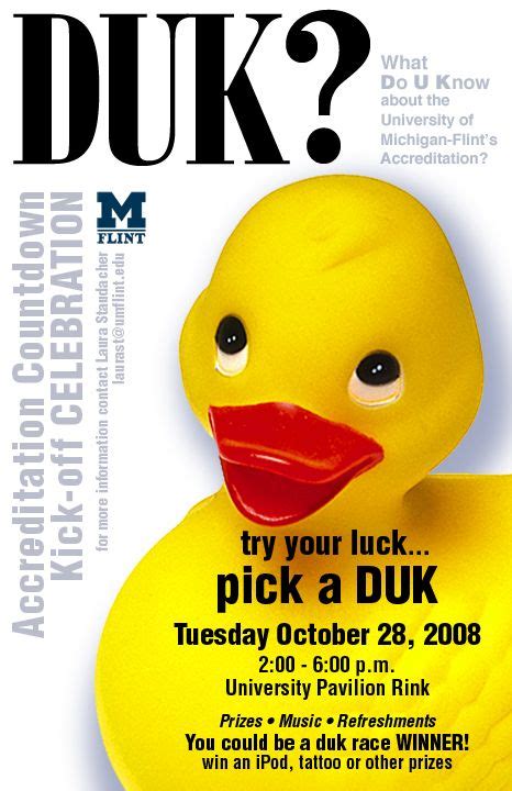 Duck Race Poster