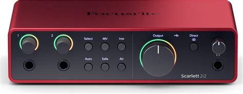 Focusrite Scarlett I Gen Usb Audio Interface Zzounds