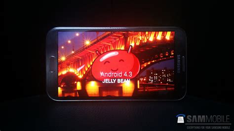 Samsung Galaxy Note Ii Gt N7100 Receives Official Android 4 3 Jelly