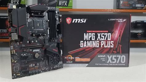 Msi Mpg X Gaming Plus Motherboard Amd Unboxing Youtube