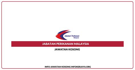 Jawatan Kosong Jabatan Perikanan Malaysia • Jawatan Kosong Terkini