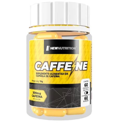 Cafeína NewNutrition 200mg 60CAPS SportHit