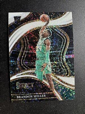 Panini Select Brandon Miller Rc Courtside White Sparkle Ssp Ebay