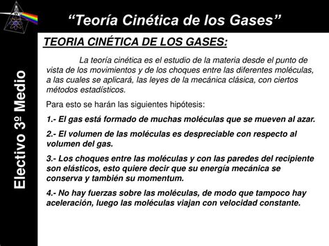 PPT Teoría Cinética de los Gases PowerPoint Presentation free