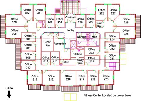 Executive Office Suite Floor Plan