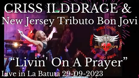 Livin On A Prayer Criss IldDrage Doble De Jon Bon Jovi New