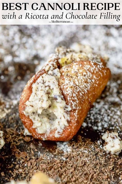 Cannoli Recipe How To Make Cannoli Filling Shells Artofit