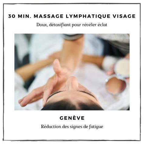 Séance 30min Drainage Lymphatique Visage