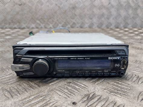 Radio Odtwarzacz Sony Cdx Gt U Usb Aux Cd Sony Cdx Gt U Usb Aux Cd Za