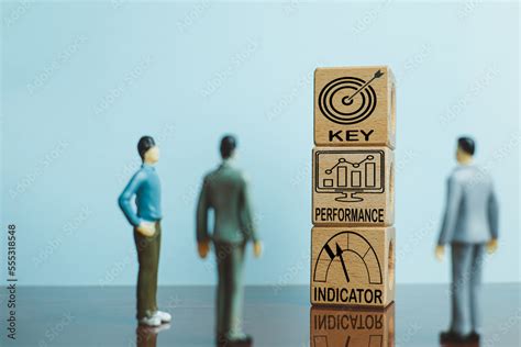 KPI Key Performance Indicator For Target Achievement Planning Concept