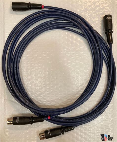 DH Labs SILVER SONIC BL 1 SERIES II Balanced XLR Cables 4M Pair