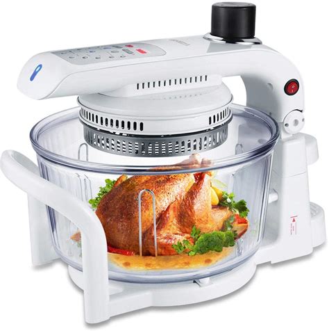 Amazon Glass Bowl Convection Oven Halogen Turbo Oven Air Fryer