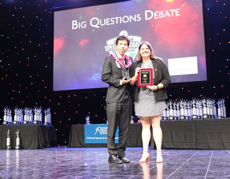 Big Questions Debate National Speech And Debate Association