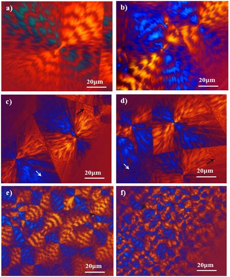 Optical Micrographs Of Pe99 Ace And Pe99 N 3 Bdf Spherulites