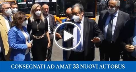 Consegnati Ad Amat 33 Nuovi Autobus Orlando Non Lasciamoli Al