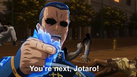 Za Hando Za Warudo Okuyasu Becomes A Main Villain In Jojo Part 3