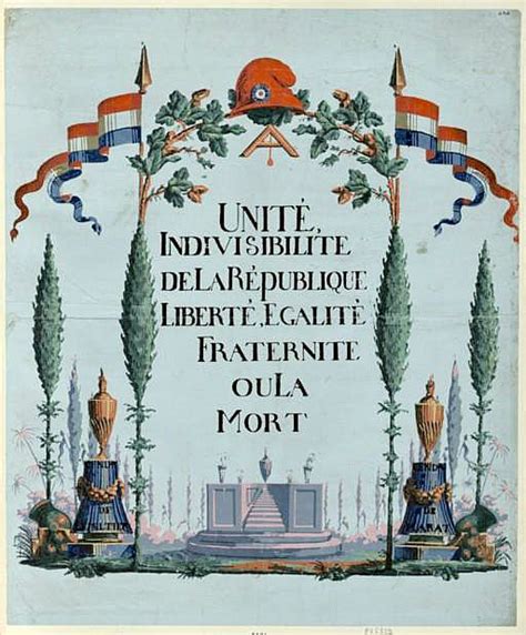 Original Slogan Of The French Revolution ©bibliothèque Nationale De