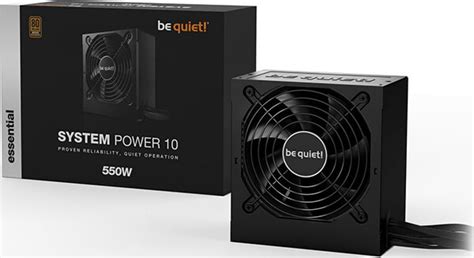 PSU BE Quiet System Power 10 550w 80 Plus Bronze Τροφοδοτικο PER