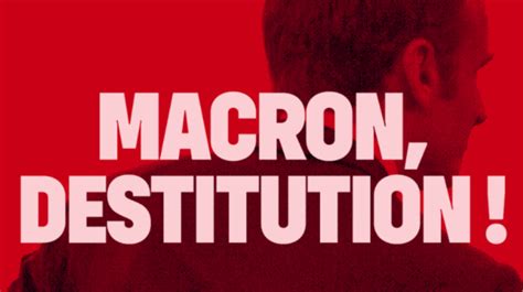 France 300 000 signatures pour la pétition Macron destitution Europe