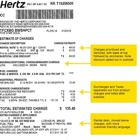 New Rental Agreement at U.S. Locations